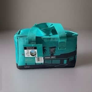 Trader Joe's Teal Mini Insulated Tote Lunch Bag